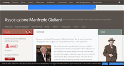 Desktop Screenshot of manfredogiuliani.com