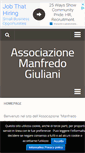 Mobile Screenshot of manfredogiuliani.com